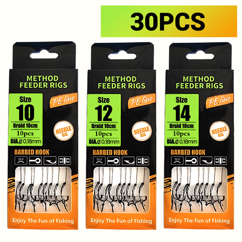 Fishing Hook Barbless - Rig Pancing Ikan Mas Pra-Rangkaian, Method