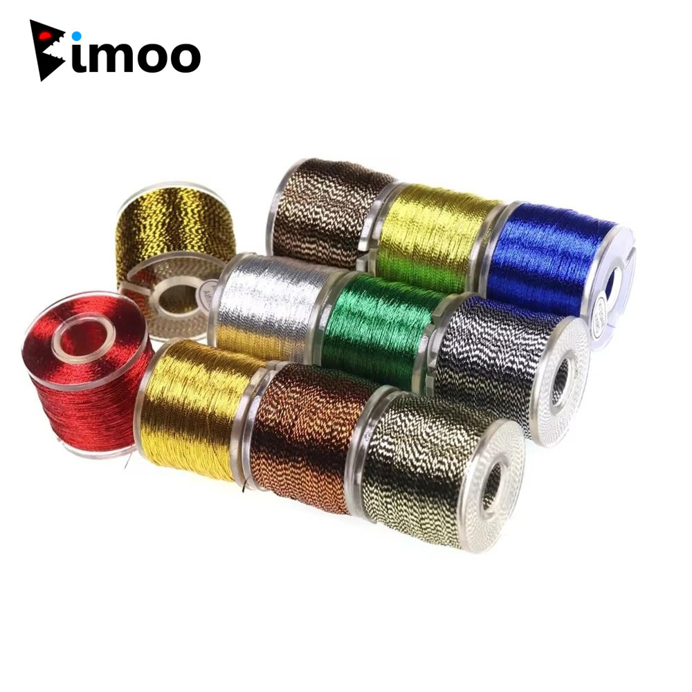 Fishing Hook Jig - Benang Metalik Pembungkus Joran Pancing 100