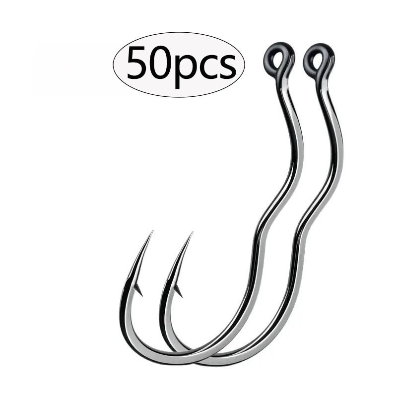 Fishing Hook Assortment - 50 Buah Kail Pancing Baja Karbon