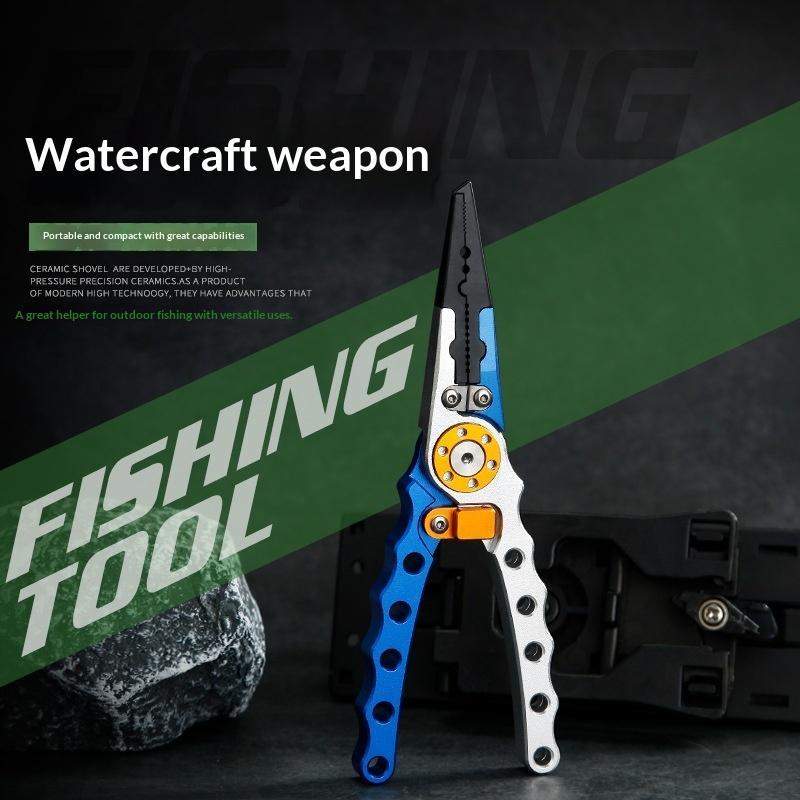 Fishing Hook Sharpener - Tang Pancing dari Paduan Aluminium dengan