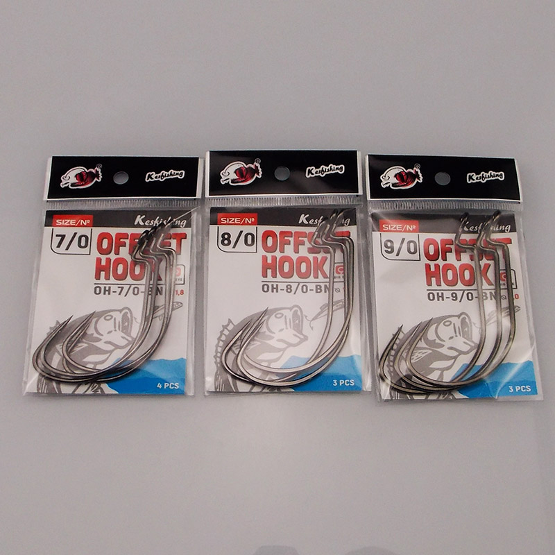 Kail Pancing ESFISHING Offset  - Fishing Hook Size ulasan dan harga
