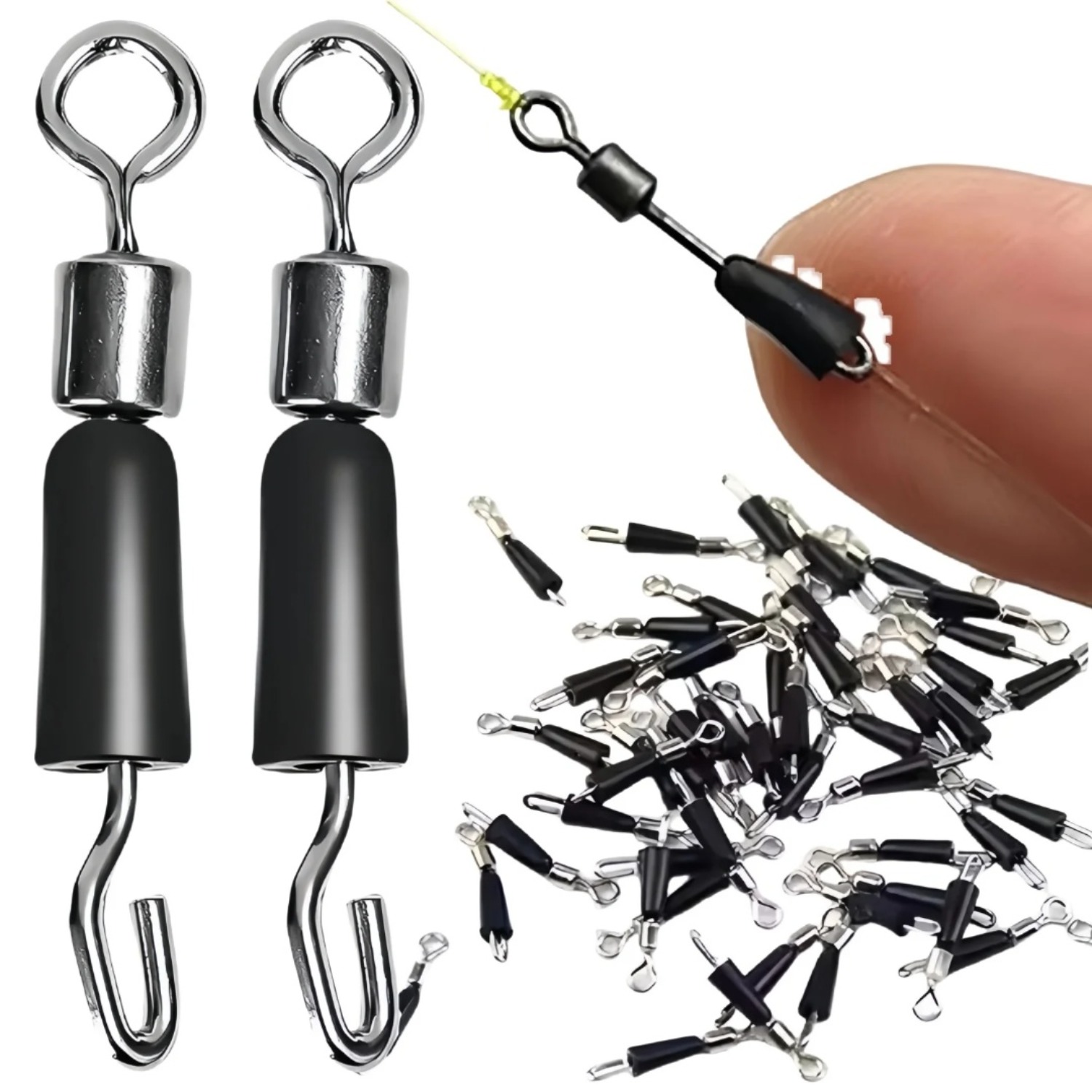 50pcs Penghubung Pancing Ikan  - Fishing Hook Jig ulasan dan harga