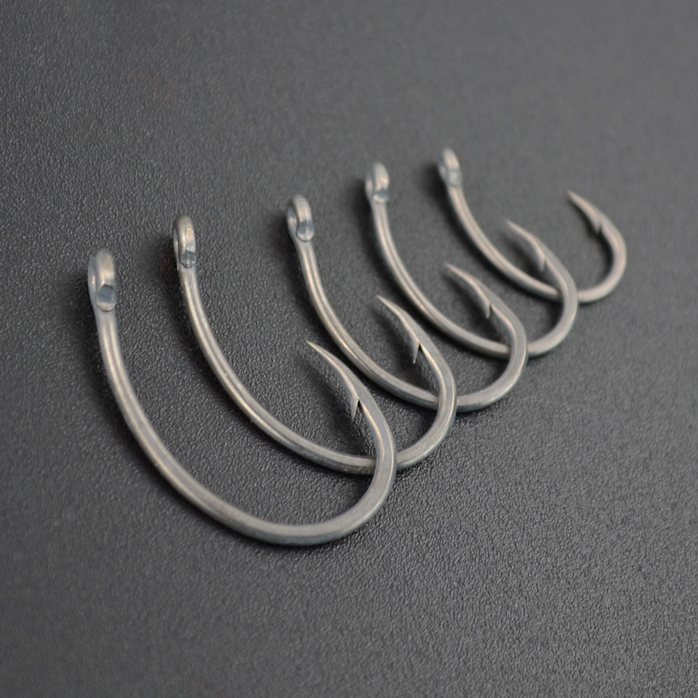 Hirisi 100pcs Kail Berduri Baj - Fishing Hook Barbless ulasan dan harga