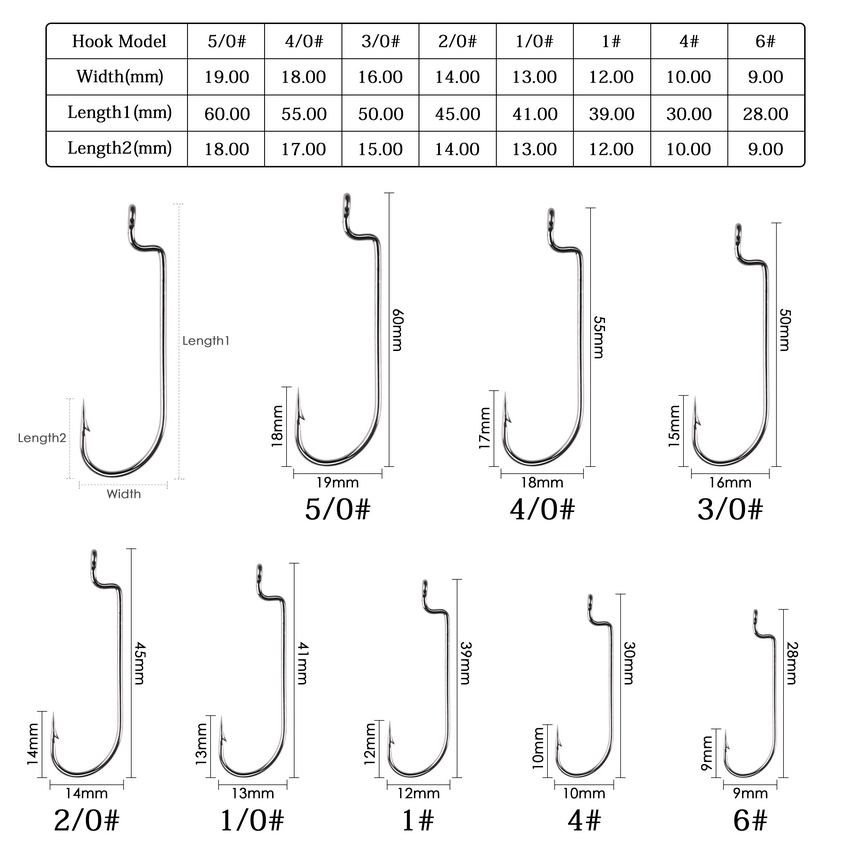 100 Pc/lot Kait Pancing Baja K - Fishing Hook Barbless ulasan dan harga