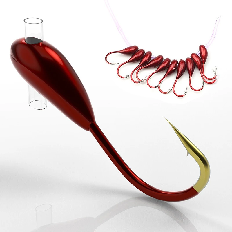 10/20 Buah Kait Pancing Es Mus - Fishing Hook Assortment ulasan dan harga