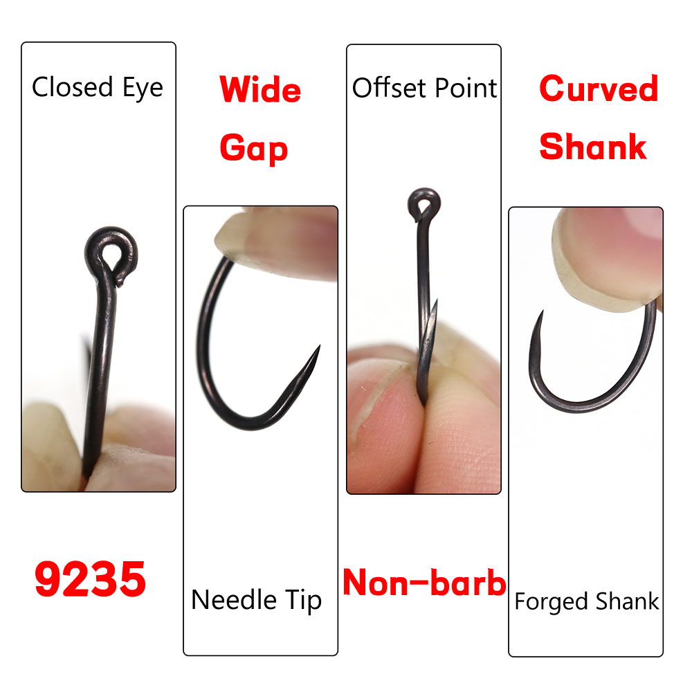 50PCS Mata Kail Pancing Ikan M - Fishing Hook Assortment ulasan dan harga