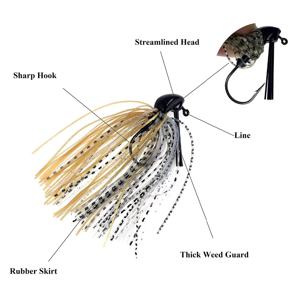 10 buah 7g 10g 14g umpan kawat - Fishing Hook Weedless ulasan dan harga