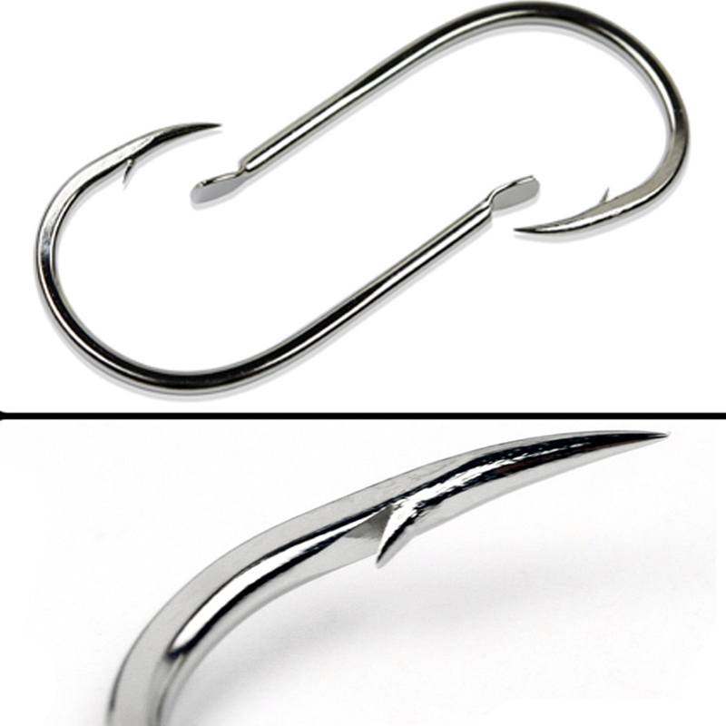 100 Pcs/Lot 7 Ukuran Berduri M - Fishing Hook Circle ulasan dan harga