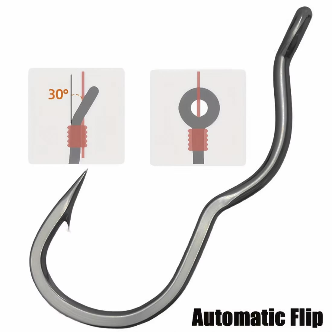 50 Buah Kail Pancing Baja Karb - Fishing Hook Assortment ulasan dan harga
