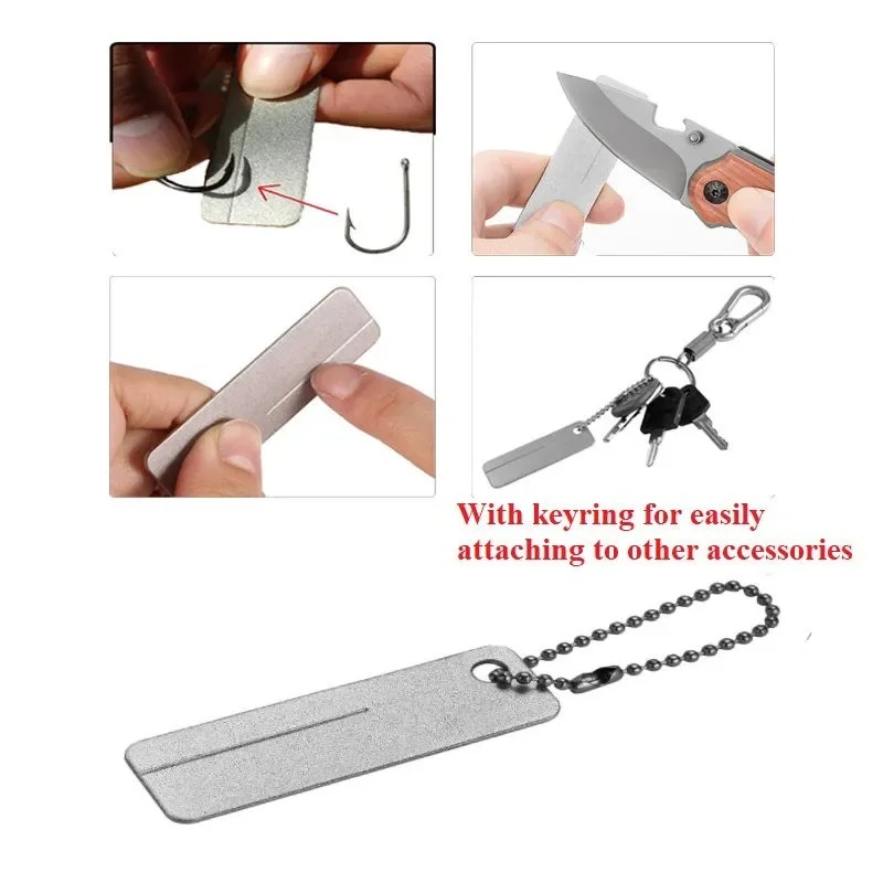 Alat Gantungan Kunci Batu Asah - Fishing Hook Sharpener ulasan dan harga