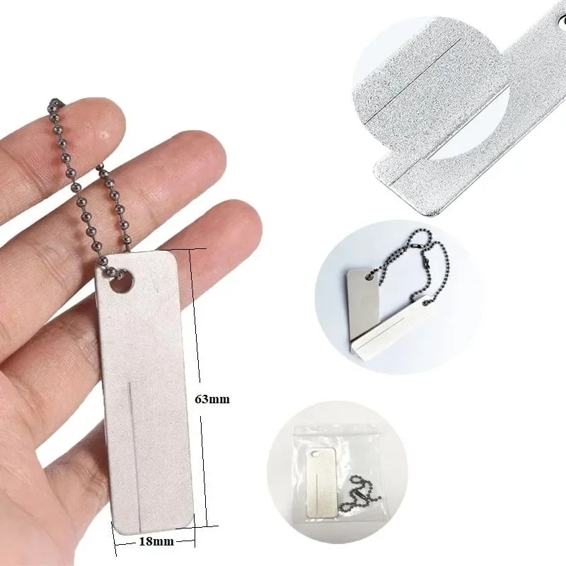 Alat Gantungan Kunci Batu Asah - Fishing Hook Sharpener ulasan dan harga