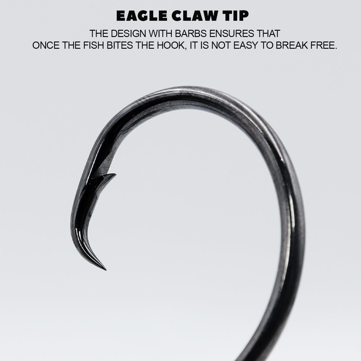 ZYZHE 3/6/9pcs Kail Bulat Deng - Fishing Hook Circle ulasan dan harga