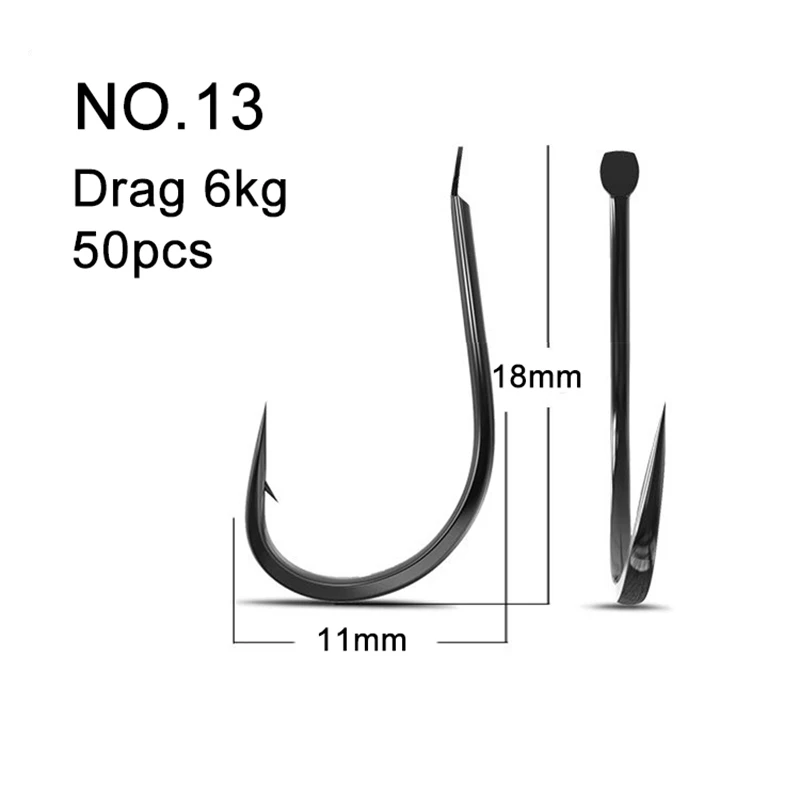 50 Buah Kait Pancing Kecil Baj - Fishing Hook Assortment ulasan dan harga