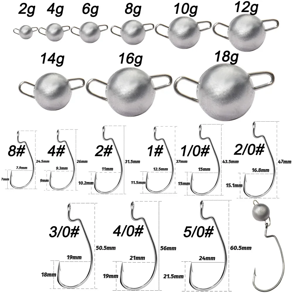 Mata Kail Pancing Baja Karbon  - Fishing Hook Circle ulasan dan harga