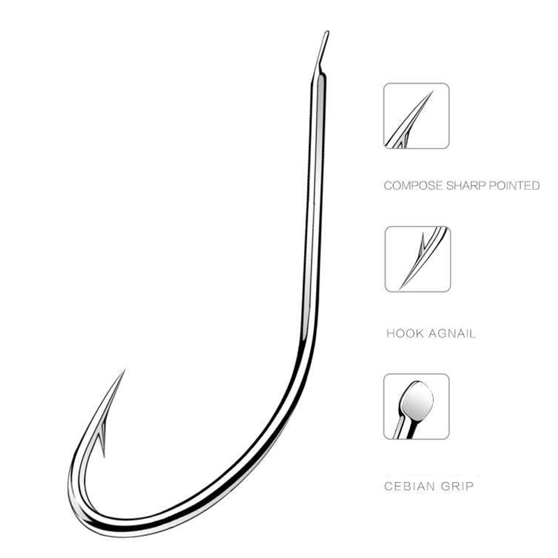 100 Buah/Boks Lingkaran Iseama - Fishing Hook Circle ulasan dan harga