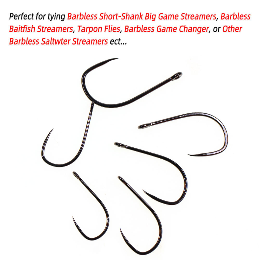 20 buah # 1 1/0 2/0 3/0 4/0 5/ - Fishing Hook Barbless ulasan dan harga